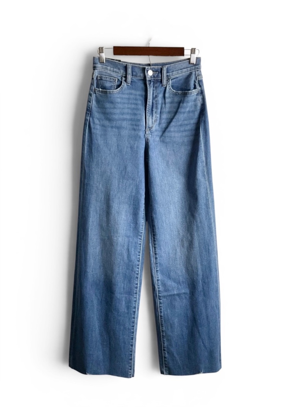 Joe’s High-Rise Wide Leg Blue Jeans size 26